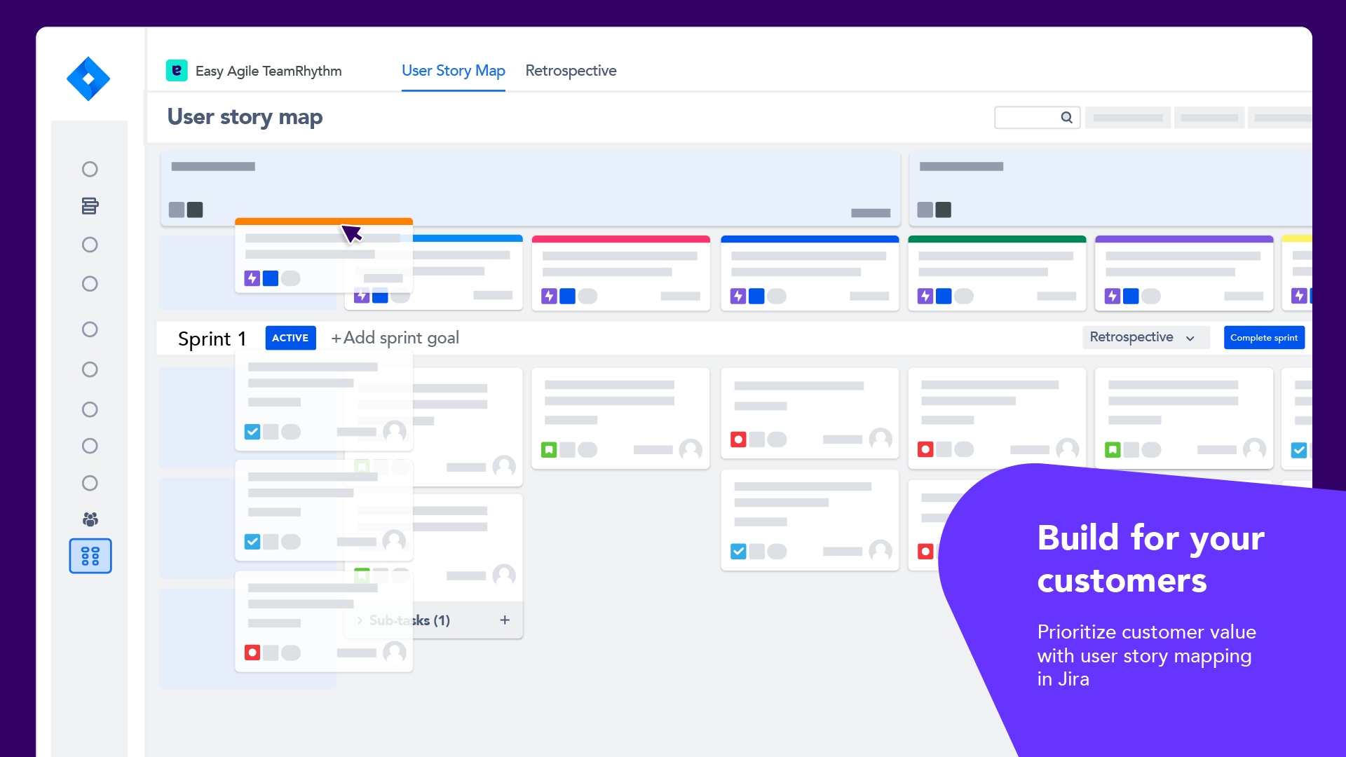 screenshot of Easy Agile TeamRhythm